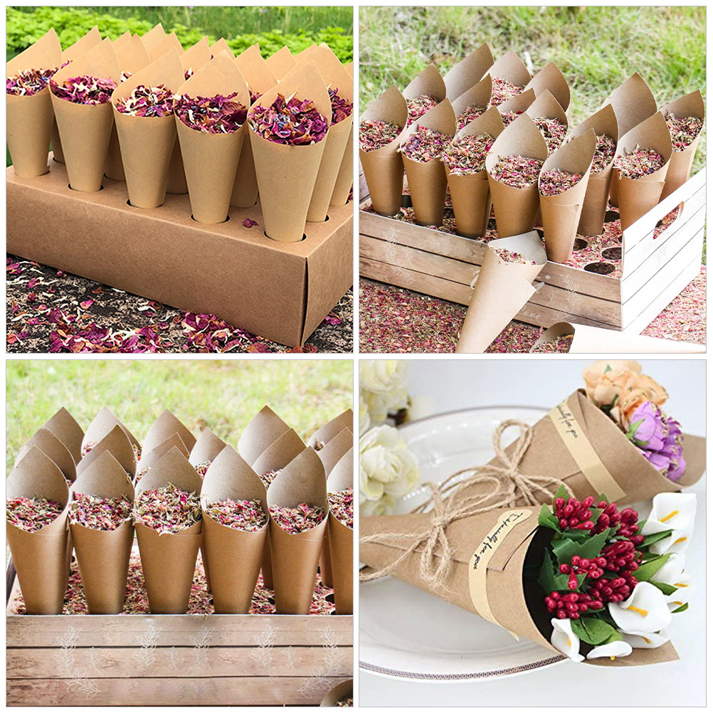 90 Cones de Papel em Forma de  - Papercraft Supply Confetti avaliação e preço