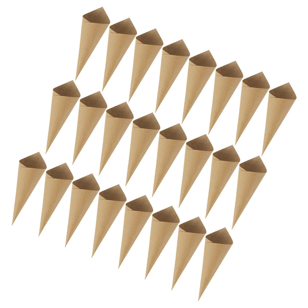 90 Cones de Papel em Forma de  - Papercraft Supply Confetti avaliação e preço