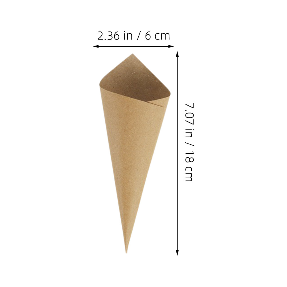 90 Cones de Papel em Forma de  - Papercraft Supply Confetti avaliação e preço
