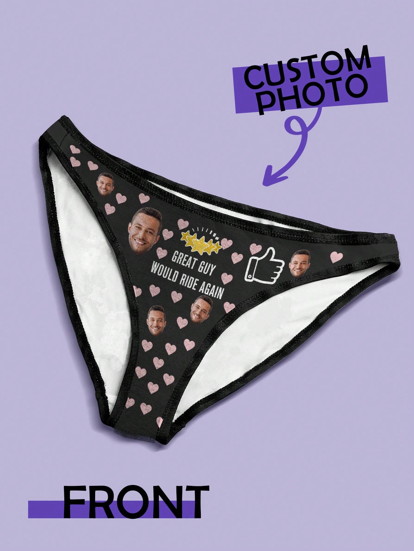 Calcinha Personalizada com Fot - Cotton Candy Cone avaliação e preço