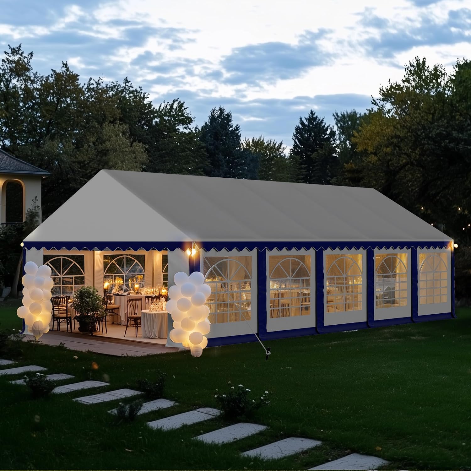 Tenda para Festa 16x32 pés, Te - Event & Party Supply avaliação e preço