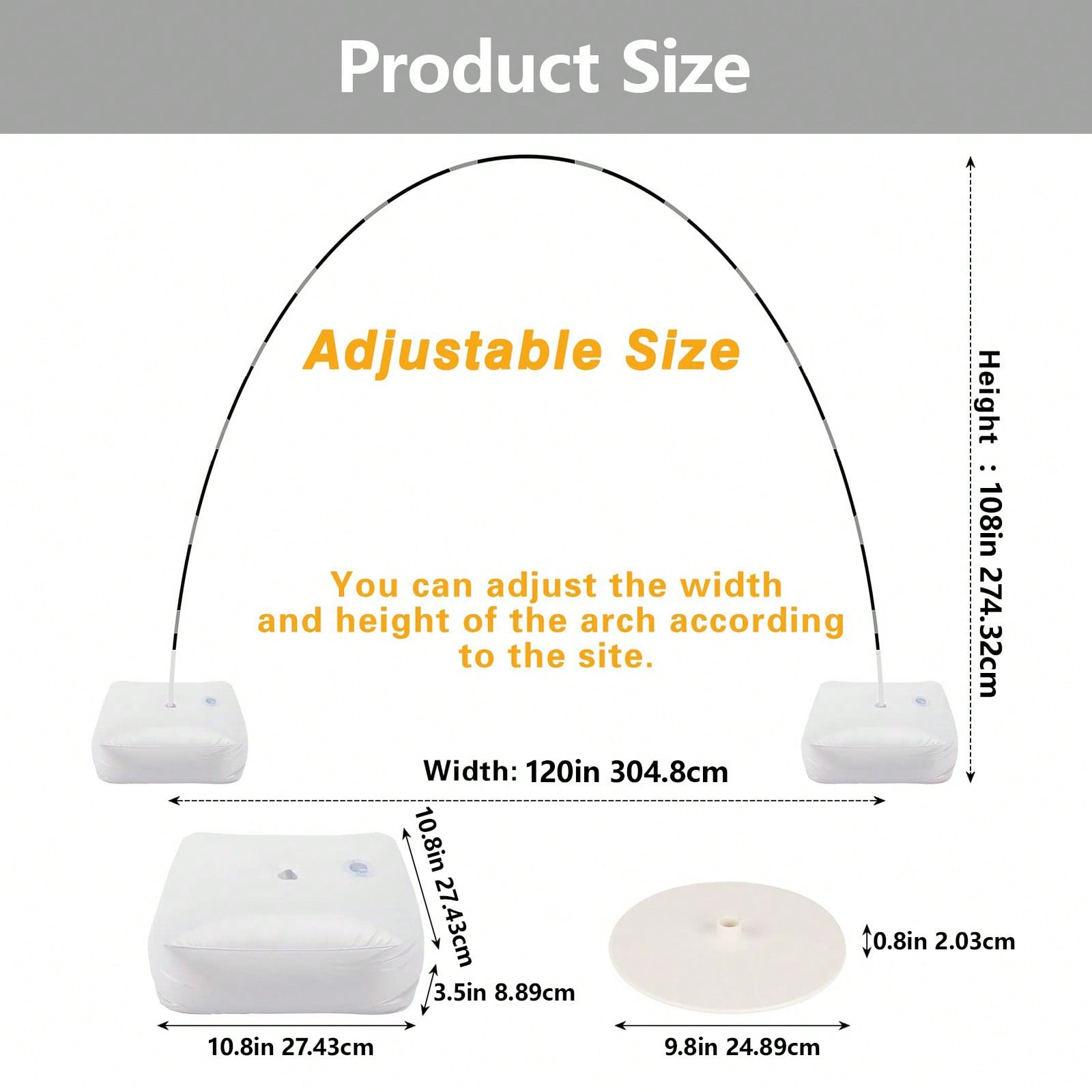 Kit de Suporte para Arco de Ba - Balloon Arch Kit avaliação e preço