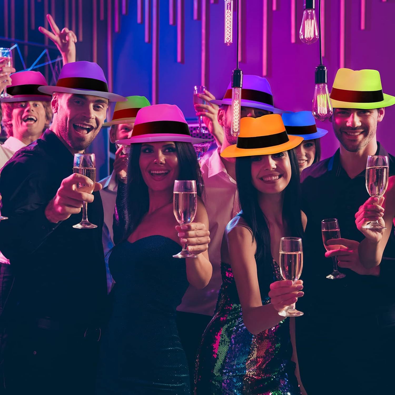 12 peças de chapéus de festa e - Party Hat Cone avaliação e preço