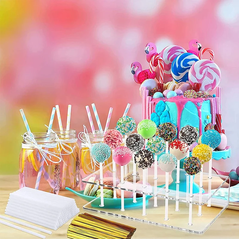 Buraco bolo pop suporte de exi - Cotton Candy Cone avaliação e preço
