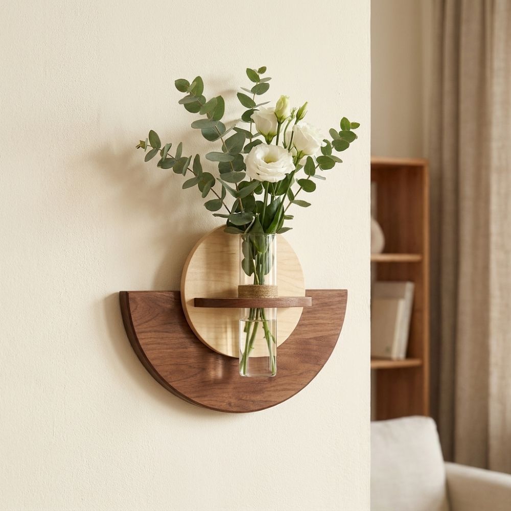 Prateleira de Parede Oval de M - Flower Wall Panel avaliação e preço