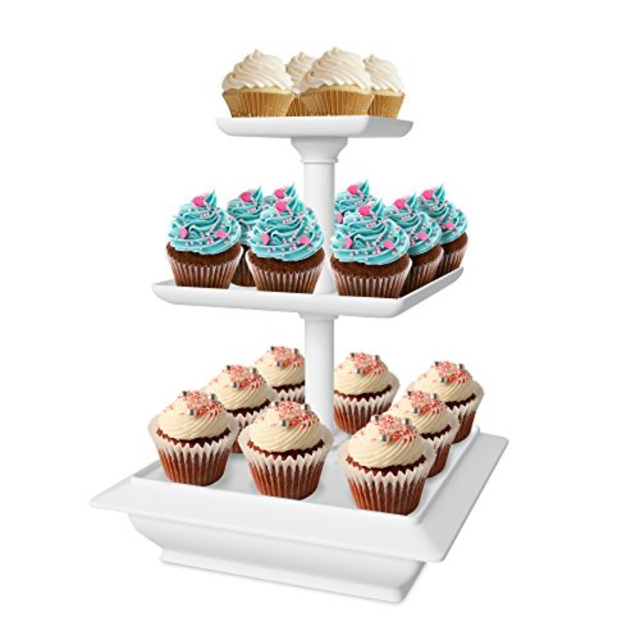 Suporte para Cupcakes de 3 Cam - Cupcake Stand Tier avaliação e preço