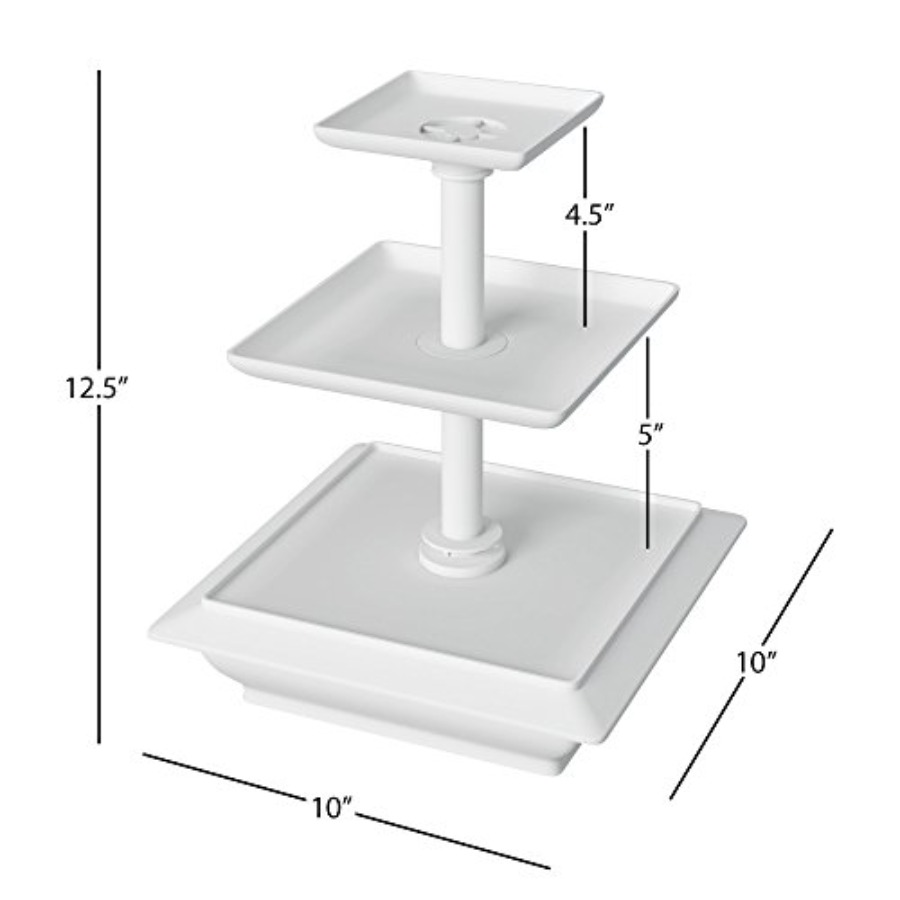 Suporte para Cupcakes de 3 Cam - Cupcake Stand Tier avaliação e preço